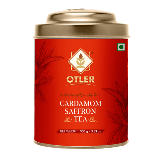 Masala Cardamom Saffron Black Tea | Tin 100g
